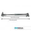 RV MEGA FIRMATOP 130mm LID STAY Chrome Renovation & New Build Hardware