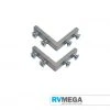 RV MEGA 1x NZ 25mm Corner Bracket With Screws