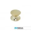 RV MEGA Large Brass Push Button Only - EACH Renovation & New Build Hardware