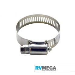 RV MEGA Hansen 12-22mm Hose Clamp S/Steel Pack Of 2