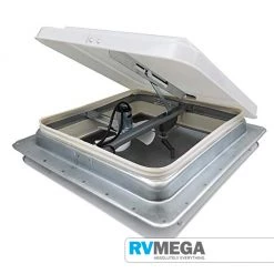 Heng's (Elixer) 359 X 359 Vent With 12V Fan White Lid Essential Items