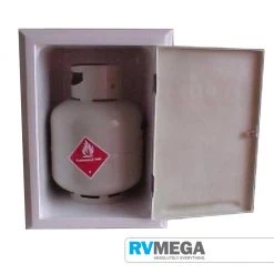 RV MEGA LPG Bottle Locker 9kg Fibreglass Gas Equipment