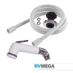 RV MEGA Trigger Elbow Shower With Chrome Hose Bedroom, Bathroom & Laundry