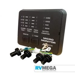RV MEGA Electrical & Lighting Micro 3 Tank Monitor Kit