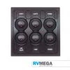 RV MEGA Electrical & Lighting RV Traveller 6 Way 12V Switch & Fuse Panel 2 RV MEGA Electrical & Lighting RV Traveller 6 Way 12V Switch & Fuse Panel
