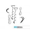 RV MEGA Awning Stabilizer Kit With Screw In Pegs.