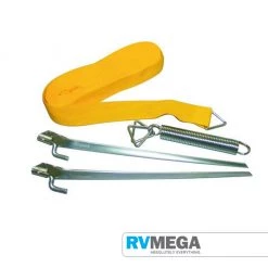 Awnings & Covers Fiamma Awning Tie Down Kit - Yellow