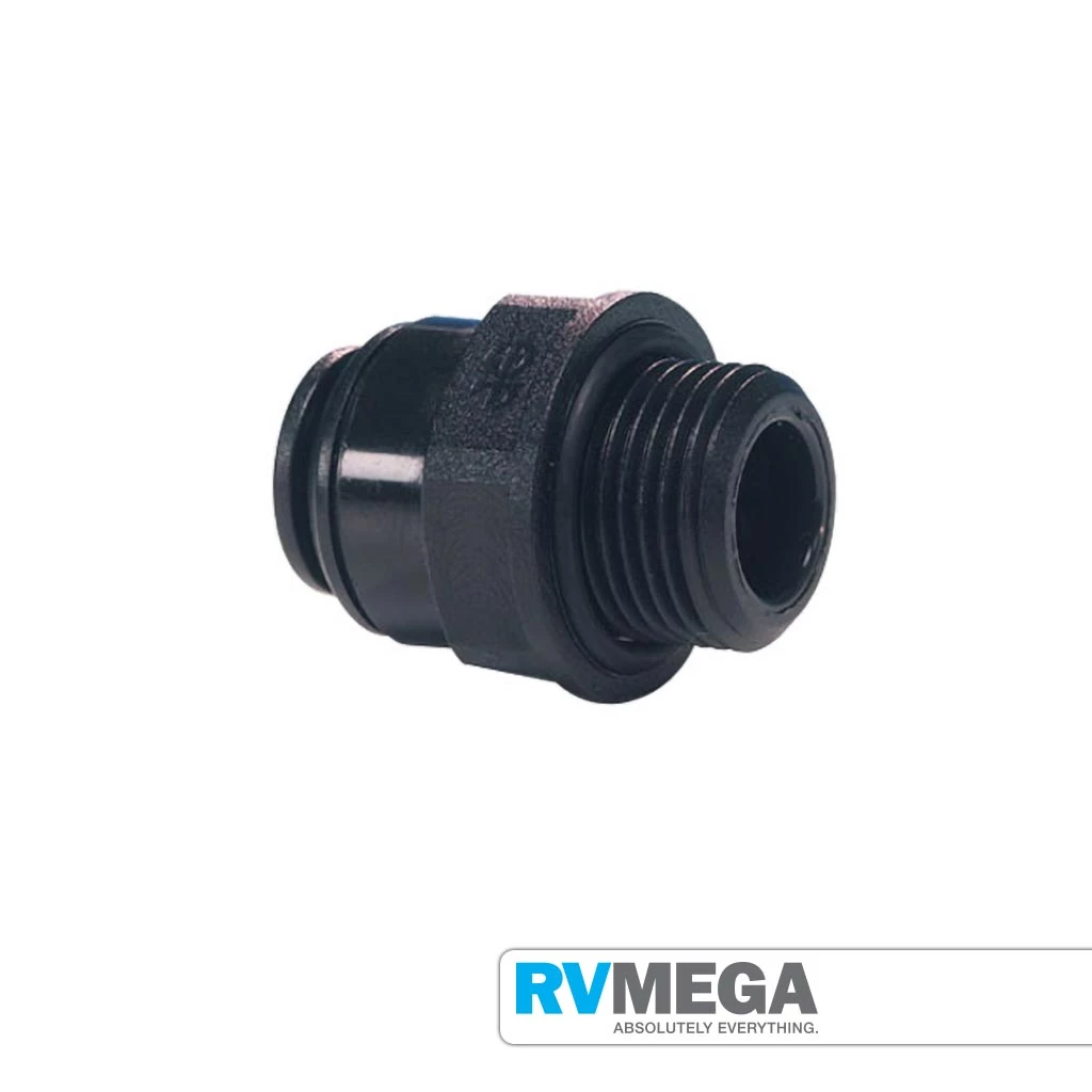JOHN GUEST Essential Items JG Male Straight Adaptor 12mm X 1/2 BSP 3 JOHN GUEST Essential Items JG Male Straight Adaptor 12mm X 1/2 BSP