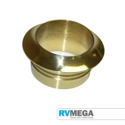 RV MEGA Polished Brass Rosette For 9mm Door