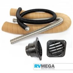 RV MEGA Propex Blown Air Heater - 2kW LPG Gas Essential Items