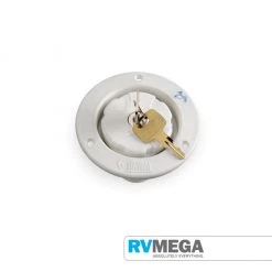 Plumbing & Water Fiamma Locking Water Filler - White