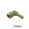 RV MEGA Brass Male Elbow 5/16 (8mm) Hose To 1/4 MBSPT