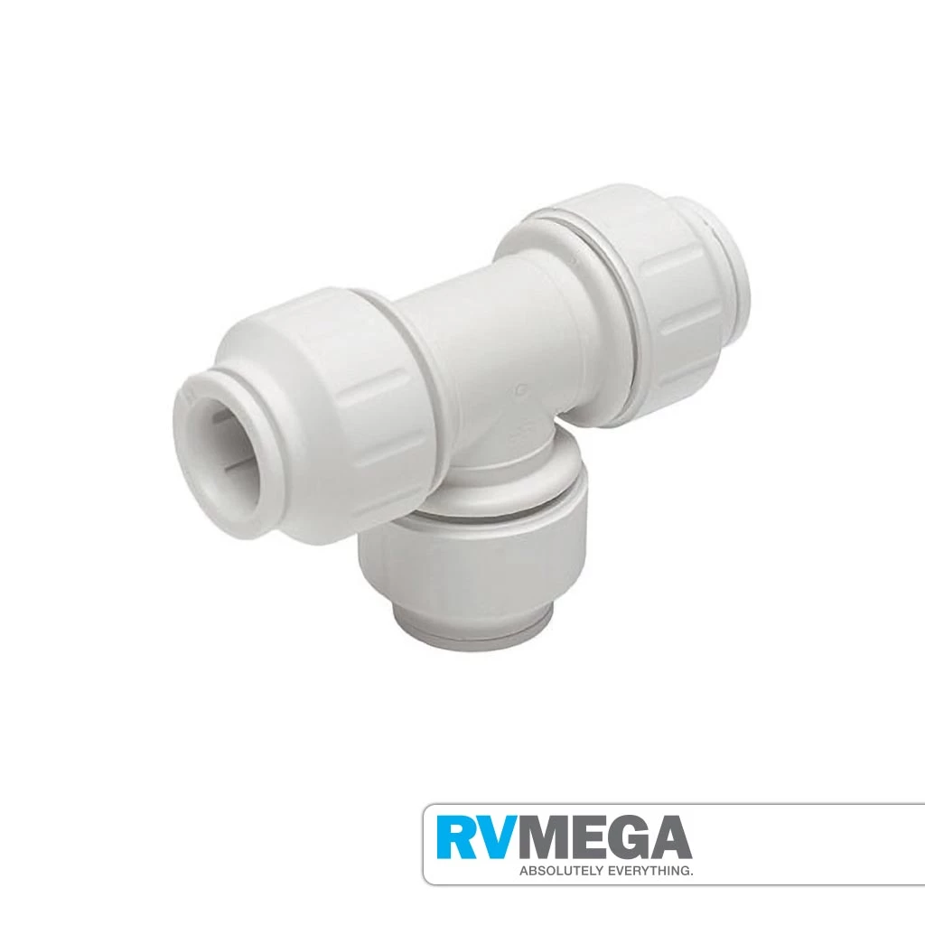 JOHN GUEST Plumbing & Water JG Equal Tee Connector 15mm 3 JOHN GUEST Plumbing & Water JG Equal Tee Connector 15mm