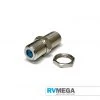 RV MEGA Audio, Visual & Satellite Male To Male Threaded RG6 Coax Connector - Each