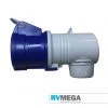 RV MEGA Exterior Angled Female 240 Volt Mains 16 Amp Socket Electrical & Lighting