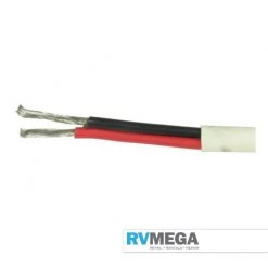 RV MEGA 5mm Twin Core Automotive Cable Sheathed Black Electrical & Lighting
