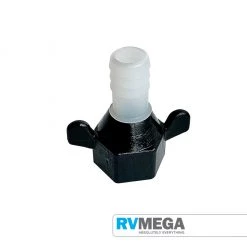 RV MEGA Pump Hosetail Straight Adaptor 1/2" Barbed Tail Plumbing & Water
