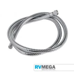 RV MEGA Chrome Shower Hose Heavy Duty 1.5m
