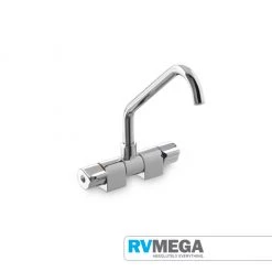 Dometic Fold Down Tap With Hot/Cold Mixer Plumbing & Water
