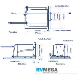 Whale 13 Litre Gas / Electric Water Heater Essential Items