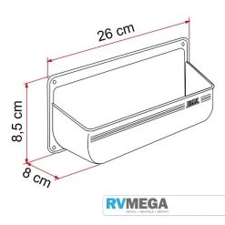 Fiamma Stow-All Pocket - White