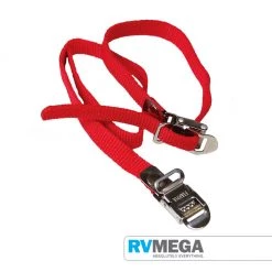 Bike Racks, E-Bikes And Accessories Fiamma Bike Rack Red Strap (PAIR) 98656-320