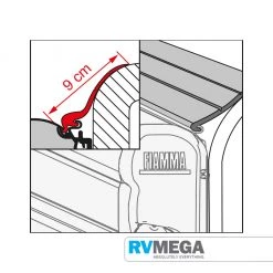 Fiamma Rain Guard L Per Metre Awnings & Covers