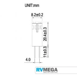 RV MEGA G4 Replacement 12 LED Cool White Tower Electrical & Lighting