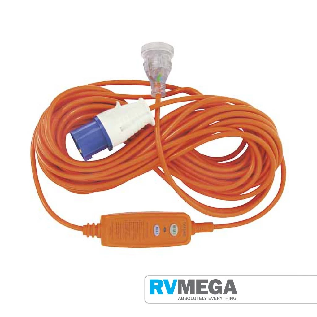 RV MEGA Electrical & Lighting 240V Tent Lead RCD Protected 3 RV MEGA Electrical & Lighting 240V Tent Lead RCD Protected