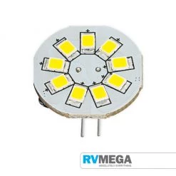 RV MEGA G4 9 LED Rear Pin Cool White 130 Lumens