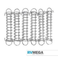 RV MEGA Outdoor & Camping Medium Trace Springs, Pack Of 6.
