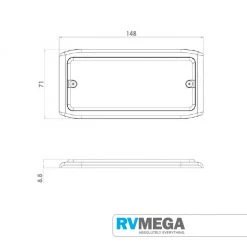 RV MEGA White Interior Light - 24 LED Cool White 151 Lumens Electrical & Lighting