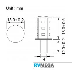 RV MEGA G4 Replacement 15 LED Tower Cool White
