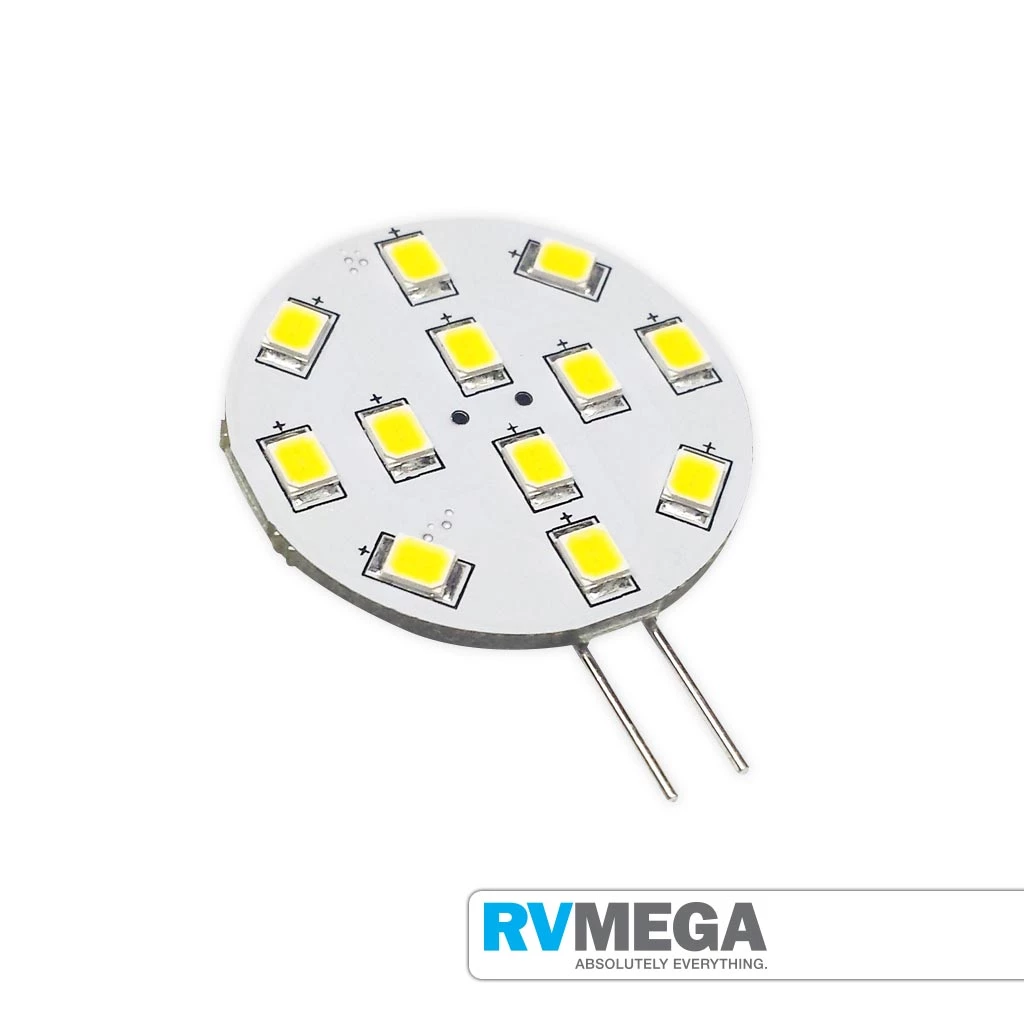 RV MEGA G4 Warm White 12 LED Side Pin 8-30v 3 RV MEGA G4 Warm White 12 LED Side Pin 8-30v