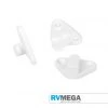 RV MEGA White Nylon Lashing Hook Renovation & New Build Hardware
