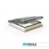 Fiamma 4 Way Vent 50 X 50 Crystal Grey With Blind Essential Items