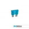 RV MEGA Blade Fuse 15 Amp 5pk Blister Pack