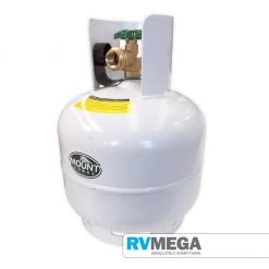 RV MEGA Gas Equipment LPG Gas Bottle 4kg With QCC Valve