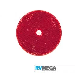 Narva Reflector Round Red 84mm - 2 Pce Electrical & Lighting