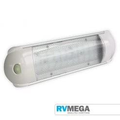 RV MEGA Electrical & Lighting White Interior Light - 30 LED Cool White With Switch 12/24vDC