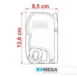 Fiamma Awning F45 S 4.5m Royal Grey Awnings & Covers