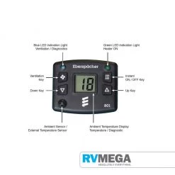 RV MEGA Eberspacher 12/24V Controller (801)