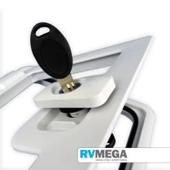 DOMETIC Renovation & New Build Hardware SK4 Locker Door Frame 700 X 305mm Cut Out With Lock & Keys