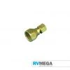 RV MEGA Gas Equipment Gas Cylinder Adaptor 3/8"BSP LH To POL