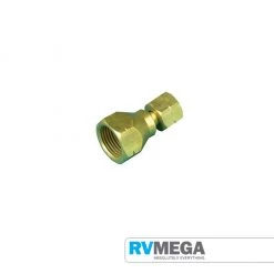 RV MEGA Gas Equipment Gas Cylinder Adaptor 3/8"BSP LH To POL