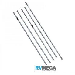 OZTRAIL Roof Rail, Adjust With T/N To 3.65 Metre E45TN