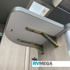 RV MEGA 305mm Folding Shelf Bracket Renovation & New Build Hardware