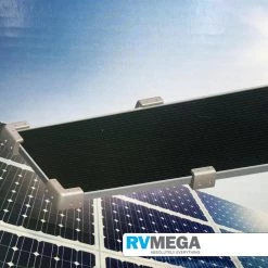 CAMEC Solar Panels & Accessories Solar Panel Mounting Kit - Black 6 Piece