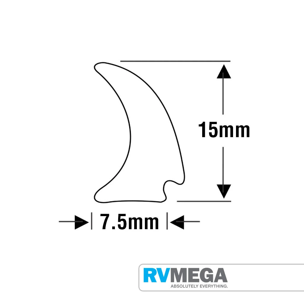 HEHR Window Wedge Small - White Windows, Stays, Blinds & Spare Parts 4 HEHR Window Wedge Small - White Windows, Stays, Blinds & Spare Parts