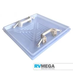 RV MEGA Roof & Wall Vents 4 Way 400 X 400 Vent Lid & Handles Only For RVH 120